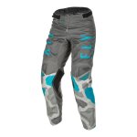 Pantalon cross enfant fly kinetic k221 gris / bleu - us - 26 Pantalon cross enfant fly kinetic k221 gris / bleu - us - 26