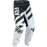 Pantalon cross enfant fly racing f - 16 noir et blanc - us - 20