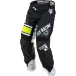 Pantalon cross enfant fly racing kinetic era noir / blanc - us - 22