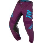 Pantalon cross enfant fly racing kinetic shield pourpre / bleu - us - 24