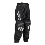 Pantalon cross enfant fly racing youth f - 16 noir / blanc - us - 20