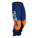 Pantalon cross enfant fly racing youth kinetic khaos blanc / navy / orange Pantalon cross enfant fly racing youth kinetic khaos blanc / navy / orange