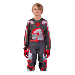 Pantalon cross enfant fox racing youth 180 atlas grey / red - us - 22 Pantalon cross enfant fox racing youth 180 atlas grey / red - us - 22