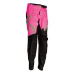 Pantalon cross enfant moose racing qualifier noir / rose / vert - 18