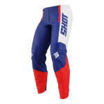 Pantalon cross enfant shot draw kid league blue / red - 10 / 11 ans