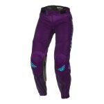Pantalon cross femme fly racing lite violet / bleu - us - 30