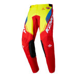Pantalon cross kenny track focus rouge / jaune - us - 36
