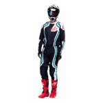 Pantalon cross troy lee designs gp pro roller noir / teal - us - 38