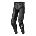 Pantalon cuir alpinestars missile v3 noir / noir (long) - 50