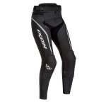 Pantalon cuir femme ixon trinity noir / blanc / gris - xs
