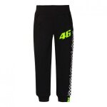 Pantalon enfant vr46 jogging race noir - 1 / 3 ans