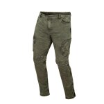 Pantalon moto segura jaguar kaki - xl
