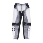 Pantalon de pluie alpinestars racing rain transparent / noir - xl