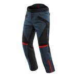 Pantalon textile dainese tempest 3 d - dry gris / noir / rouge - 44