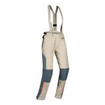 Pantalon textile femme bering lady siberia beige / gris / orange - t0