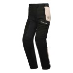 Pantalon textile femme ixon m - njord lady sable / noir / rouge - l
