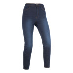 Pantalon textile femme oxford super jegging 2. 0 indigo standard - 4