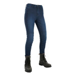 Pantalon textile femme oxford super jegging ws indigo court - 38