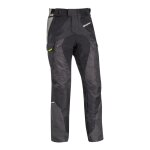 Pantalon textile ixon balder noir / gris / jaune vif - s