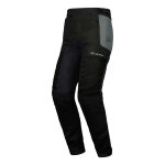 Pantalon textile ixon m - njord gris clair / bleu / rouge fluo - s