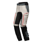 Pantalon textile ixon vidar gris / vert tactique / rouge - s