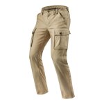 Pantalon textile rev it cargo sf longueur 34 (standard) sable - w28