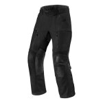 Pantalon textile rev it sand 5 h2o black short - xl