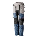 Pantalon textile rst vulcan argent / bleu - m