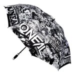 Parapluie o'neal moto attack noir / blanc