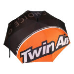 Parapluie twin air noir / orange