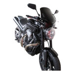 Pare - brise clair mra v - flow vfsc universel pour motos naked
