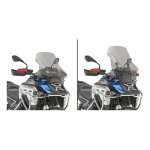 Pare - brise givi bmw r 1300 gs adventure 2025 fumée Pare - brise givi bmw r 1300 gs adventure 2025 fumée