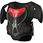 Pare - pierre enfant alpinestars a - 5 s noir / rouge - s / m