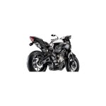 Passage de roue avec support de plaque bcd noir mat yamaha mt - 07 2014 -