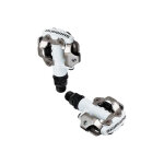 Pédales automatiques double vtt shimano spd m520 xc blanc (paire) Pédales automatiques double vtt shimano spd m520 xc blanc (paire)