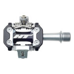 P�dales automatiques vtt ht m2 aluminium noir / argent