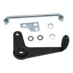 P�dale cirette lanceur peugeot 103 / mbk 51 noir - noir