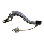 Pédale de frein bike tek aluminium / noire yamaha yz 250 f 10 - 20 Pédale de frein bike tek aluminium / noire yamaha yz 250 f 10 - 20