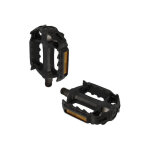 Pédales plates optimiz vtt 9 / 16 noir Pédales plates optimiz vtt 9 / 16 noir