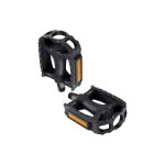Pédales plates vtt adulte noires (paire) Pédales plates vtt adulte noires (paire)