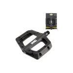 Pdales plates vtt - bmx wag bike flat rsine noir
