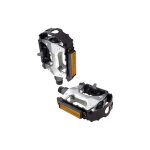Pédales plates vtt optimiz noires en alu 9 / 16 Pédales plates vtt optimiz noires en alu 9 / 16