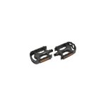 Pédale plate pour vtt perf à14mm en résine (paire) Pédale plate pour vtt perf à14mm en résine (paire)