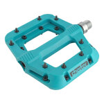 P�dales race face chester nylon - turquoise