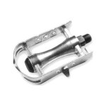 P�dales vintage / ville v bike argent filetage 9 / 16  (m14)
