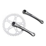 Pédalier vélo city stronglight 55s v à 1 plateau pour axe carré (4 Pédalier vélo city stronglight 55s v à 1 plateau pour axe carré (4