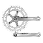Pédalier vélo de route stronglight impact 8 - 9v à 2 plateaux pour ax Pédalier vélo de route stronglight impact 8 - 9v à 2 plateaux pour ax
