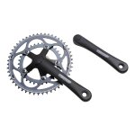 Pdalier vlo de route stronglight impact e 8 - 9v  2 plateaux pour