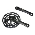 Pédalier vélo de route stronglight impact triple 8 - 9v à 3 plateaux Pédalier vélo de route stronglight impact triple 8 - 9v à 3 plateaux