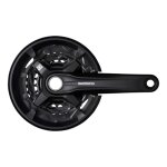 P�dalier v�lo shimano fc - mt210 - 3 3 plateaux noir